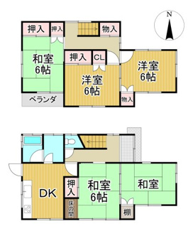 【間取り】 | 川西市下財町　中古一戸建て