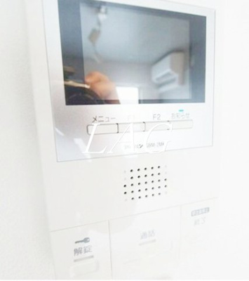【セキュリティ】 | チャルテ馬込 | モニター付きインターホンです。
