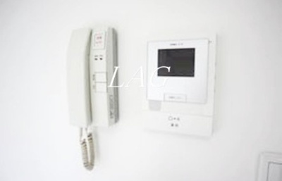 【セキュリティ】 | 三越ゼームス坂マンション | モニター付きインターホンです。