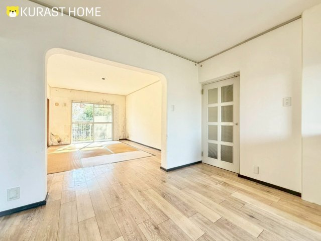 境谷西第2住宅2棟　2階の居間・リビング