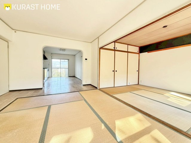 境谷西第2住宅2棟　2階の居間・リビング