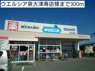 【周辺】 | クラール | ウエルシア泉大津寿店様まで300m