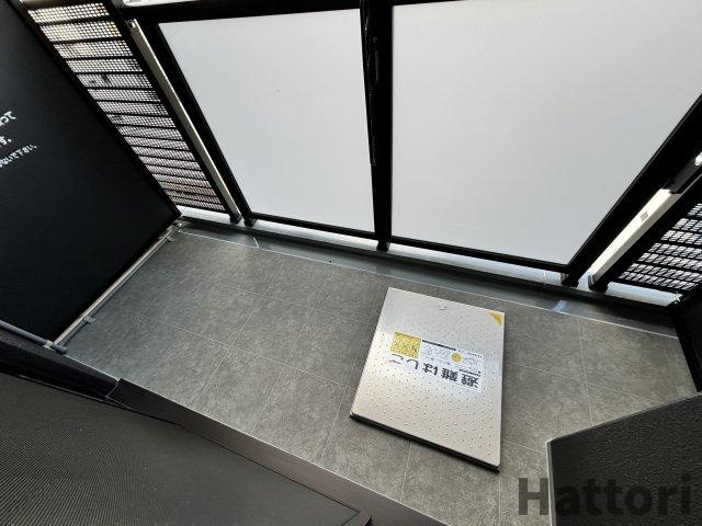 ブランシエスタ天満のバルコニー