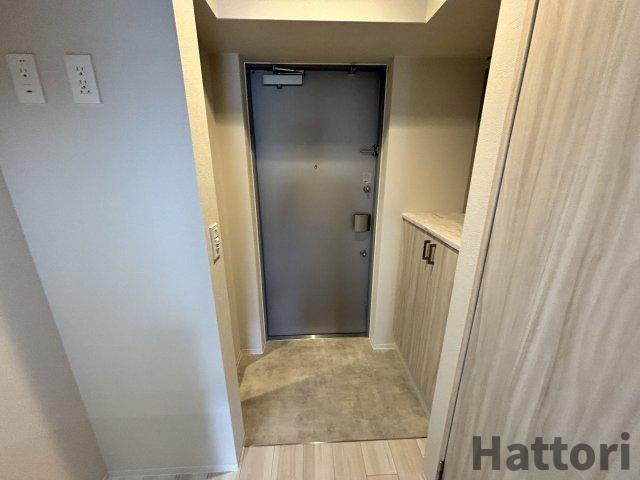 ブランシエスタ天満の玄関