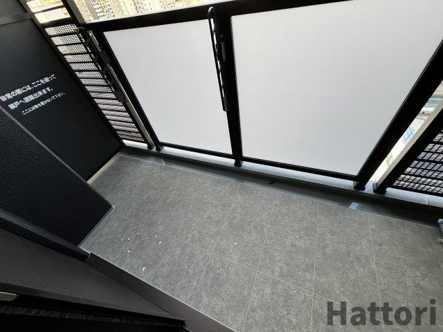 ブランシエスタ天満のバルコニー