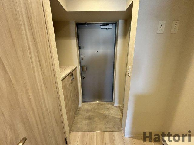 ブランシエスタ天満の玄関