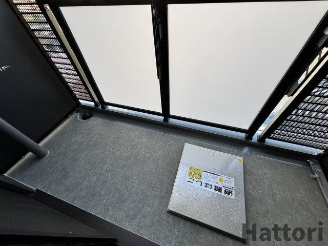 ブランシエスタ天満のバルコニー