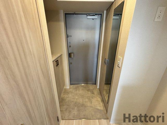 ブランシエスタ天満の玄関