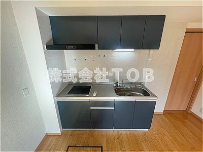【キッチン】 | ボヌールー高井戸東2丁目ー | IH2口※クリーニング中の写真