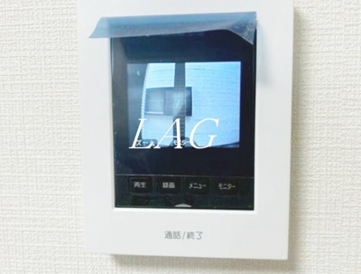 【セキュリティ】 | ガーラ１４１ | モニター付きインターフォンです。