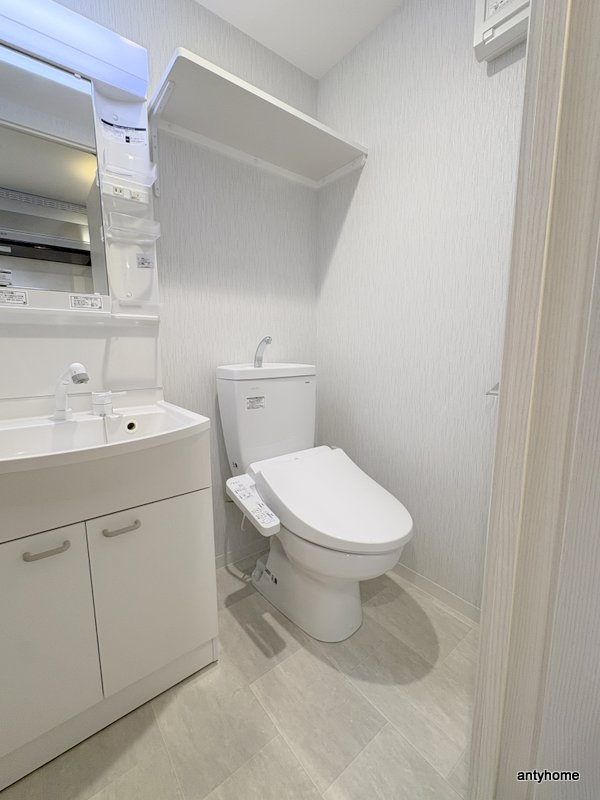 エグゼ大阪CITYルーエ　仲介手数料無料のトイレ