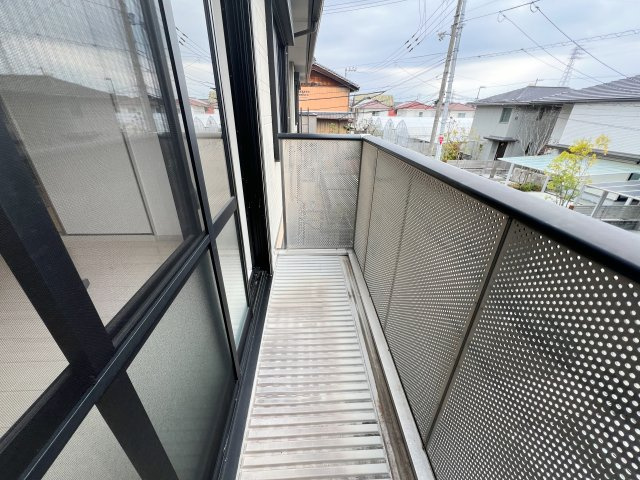 ディアス初月のバルコニー