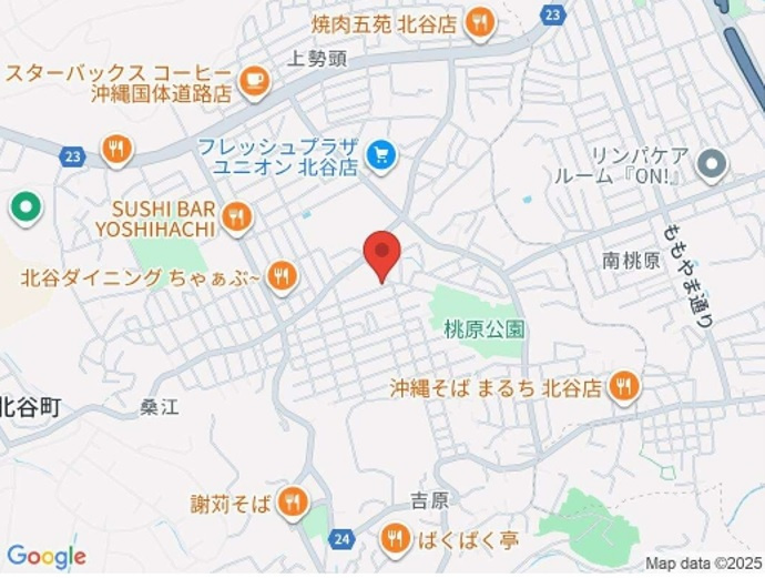 北谷町吉原Ⅲ（全2棟）2号棟の地図|地図♪