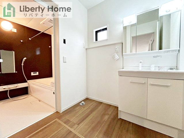 水戸市小吹町2期　新築戸建　1号棟の脱衣所