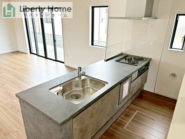 水戸市小吹町2期　新築戸建　1号棟のキッチン