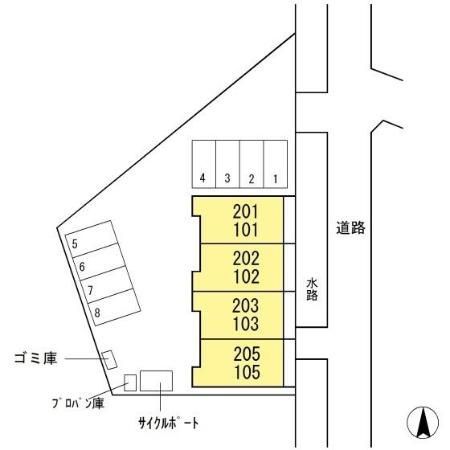プランタンの区画図