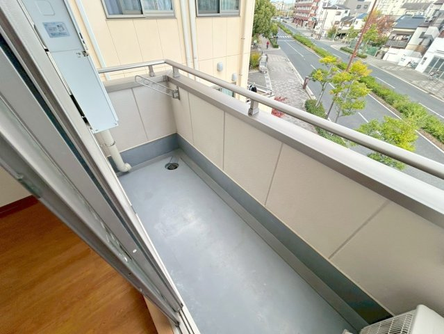 カルム西淡路のバルコニー
