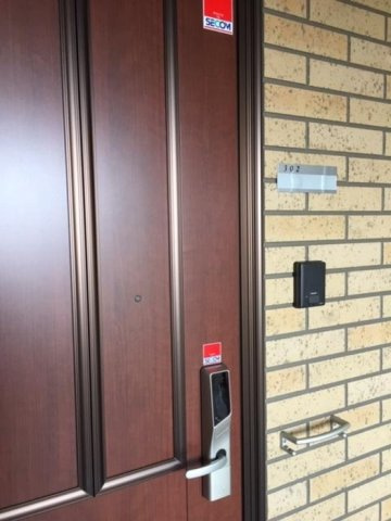 アスターエイト　A棟のセキュリティ