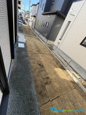 平塚市河内　新築戸建　全6棟4号棟の庭