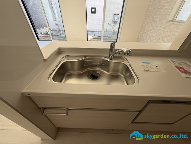 平塚市河内　新築戸建　全6棟4号棟のキッチン