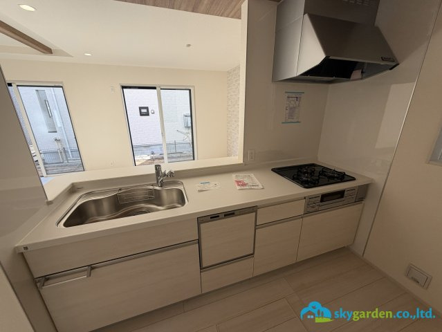 平塚市河内　新築戸建　全6棟4号棟のキッチン