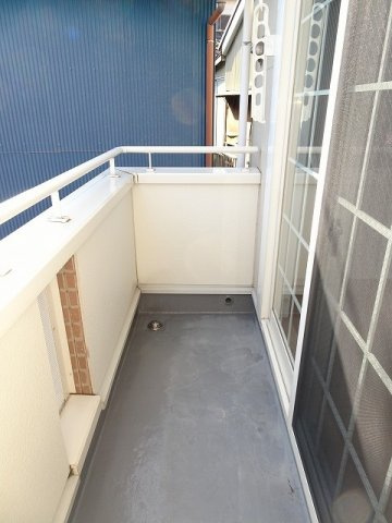 クローバーコートのバルコニー