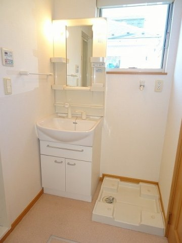 クローバーコートの洗面所