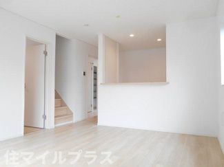 【居間・リビング】 | 郡山市開成5丁目新築一戸建て3棟 | 使いやすい居間です