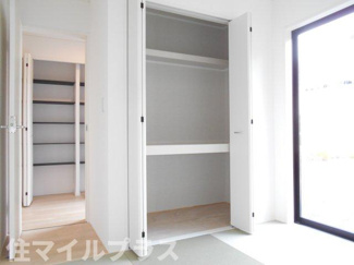 【和室】 | 郡山市開成5丁目新築一戸建て3棟 | 来客時にも便利な和室付き