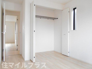 【洋室】 | 郡山市開成5丁目新築一戸建て3棟 | 個人の部屋や寝室として使える洋室です