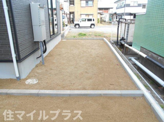 【庭】 | 郡山市開成5丁目新築一戸建て3棟 | お庭です