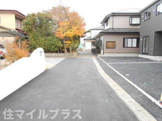 【前面道路含む現地写真】 | 郡山市開成5丁目新築一戸建て3棟 | 前面道路含む現地写真です