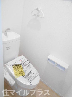 【トイレ】 | 郡山市開成5丁目新築一戸建て3棟 | ゆったりとした空間のトイレです