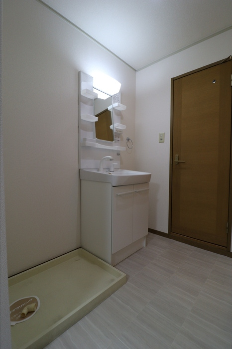 メゾンドールα　A棟の洗面所