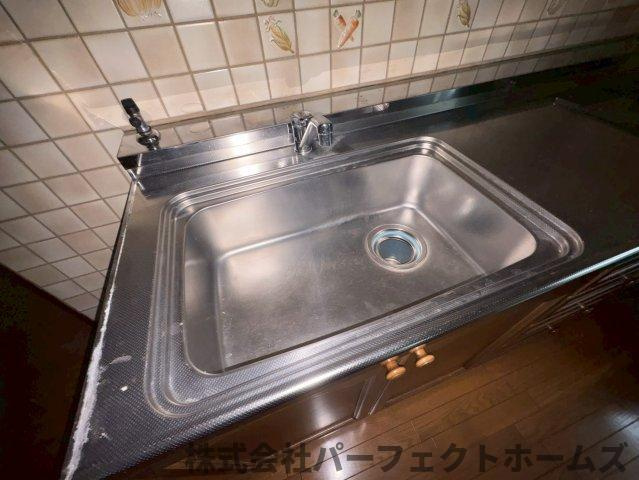 藤阪ハイツA１棟のキッチン|キッチンでお料理をお楽しみください