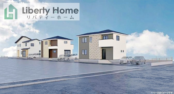 水戸市小吹町2期　新築戸建　2号棟の完成予想図|ご予約をいただければ、『平日の空いた時間』『周辺物件まとめて見たい』『1件だけ見たい』ももちろん可能です♪
お気軽にお問合せください♪