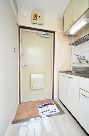 メゾン・ド・マジョレの玄関|反転