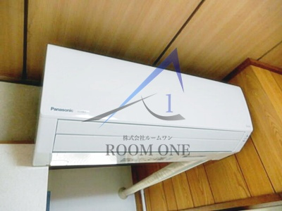 ハウスハッピーライフの設備|エアコン付きです。