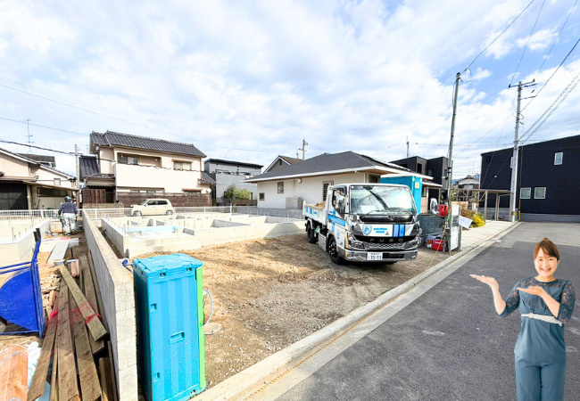 クレイドルガーデン北条辻第4-2号棟　新築分譲戸建(全2棟)の外観|物件の外観です