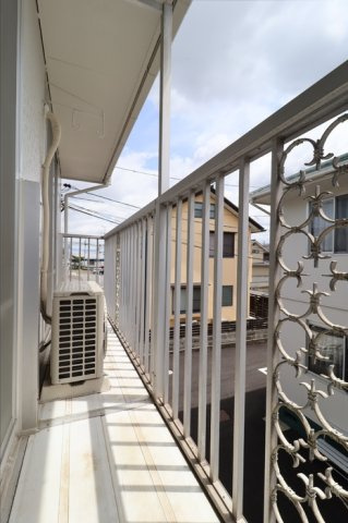 シャンポールききょう　B棟のバルコニー