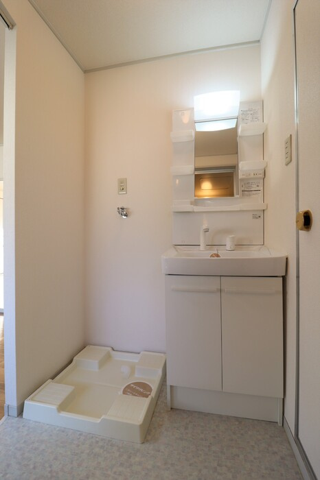 シャンポールききょう　B棟の洗面所