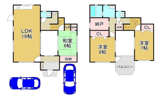 【間取り】 | 川西市南野坂1丁目3の5　中古一戸建て