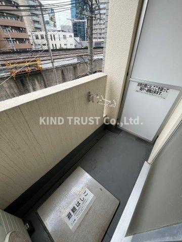 グランディ梅田北のバルコニー|落ち着いた時間を過ごせるバルコニーです