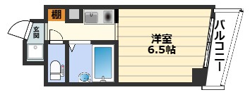グランディ梅田北の間取り
