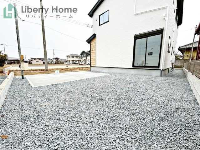 水戸市小吹町2期　新築戸建　3号棟の庭