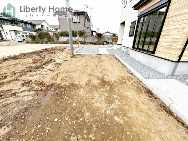 水戸市小吹町2期　新築戸建　3号棟の庭