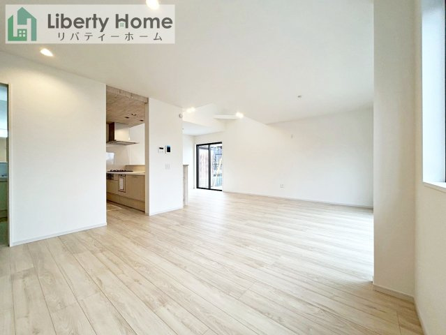 水戸市小吹町2期　新築戸建　3号棟の居間・リビング