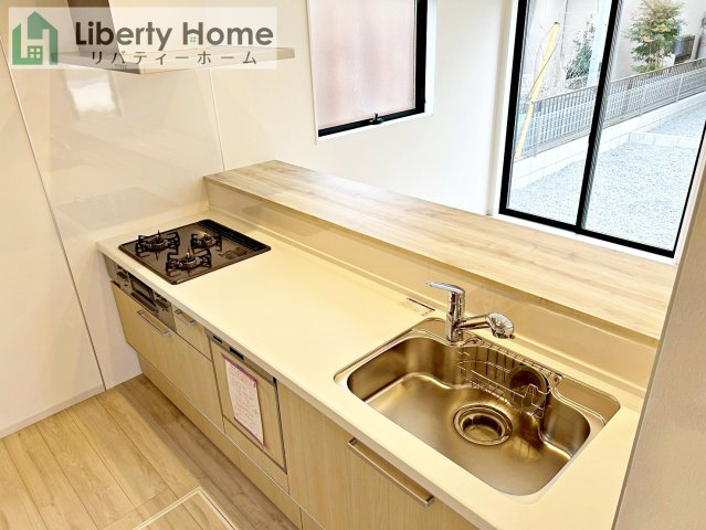 水戸市小吹町2期　新築戸建　3号棟のキッチン