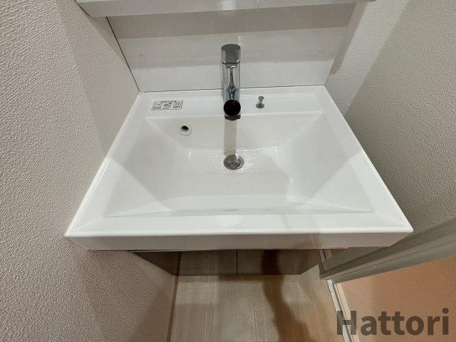 リブネスコート大阪大学前の洗面所