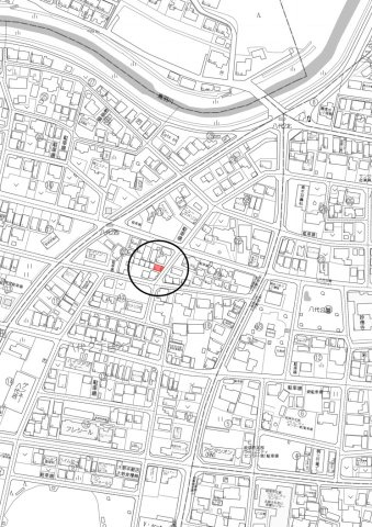 中古住宅　八代2丁目の地図